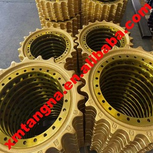 รถตักดิน D3 <span class=keywords><strong>D4</strong></span> D6 D5รถตักดินแบบ D9 D8แทร็กโซ่แทรคเชื่อมโยงกับรองเท้ากลุ่มฐานรองล้อลูกกลิ้งลูกกลิ้งสำหรับแมว - Product Image 4