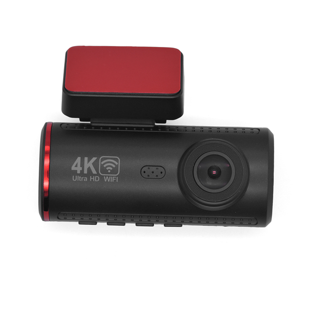 4K 3.16 Inch Dash Cam with Screen 170° Wide Angle Dual Lens Night Vision WiFi Car Black Box Loop Recorder with G-Sensor