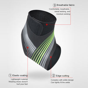 ที่รัดข้อเท้าแบบยืดหยุ่น ปรับได้ ป้องกันข้อเท้า ลดอาการปวด ขายดี - Product Image 2