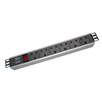 Bloc d'alimentation PDU 19 pouces pour montage en rack horizontal en Afrique du Sud, pour armoire de serveur et centre de données