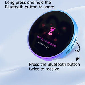 Badge numérique personnalisé avec API ouverte, écran HD 1,8 pouces, open source, rechargeable, pince numérique Bluetooth, téléchargement de photos et de vidéos - Product Image 5