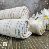Tissu en lin bicolore effet sable, tissé à la navette, 75% coton 25% cationique, respirant, infroissable, idéal pour pantalons et costumes