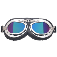 OEM Baikang 8010 Lunettes classiques à lentille d'angle style best-seller, protection des yeux anti-uv, lunettes de motocross pour moto