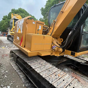 Machinerie de construction d'occasion d'origine japonaise, excavatrice CAT 308E, mini-excavatrice de 8 tonnes utilisée pour l'aménagement paysager. - Product Image 6