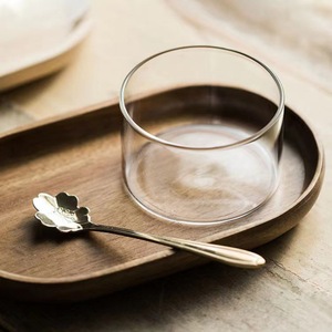 Ly thủy tinh thổi miệng thủ công độc đáo, dùng một lần, đựng kem tráng miệng, hình tổ chim, dùng cho bữa sáng, an toàn với máy rửa chén - Product Image 3