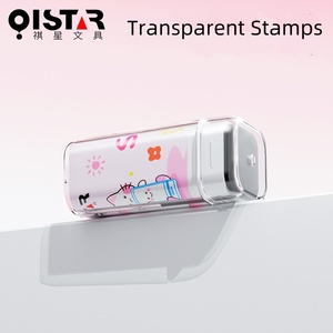 Poignée transparente Mini QC P Pad Flash Stamp matière plastique pour la fabrication de <span class=keywords><strong>timbres</strong></span> nominatifs <span class=keywords><strong>personnalisés</strong></span> avec Logo Signature - Product Image 6