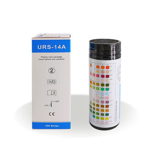 Bandelettes réactives URS à 14 paramètres pour l'analyse d'urine, bandelettes de <span class=keywords><strong>test</strong></span> d'urine, article de <span class=keywords><strong>test</strong></span> de pH - Product Image 3