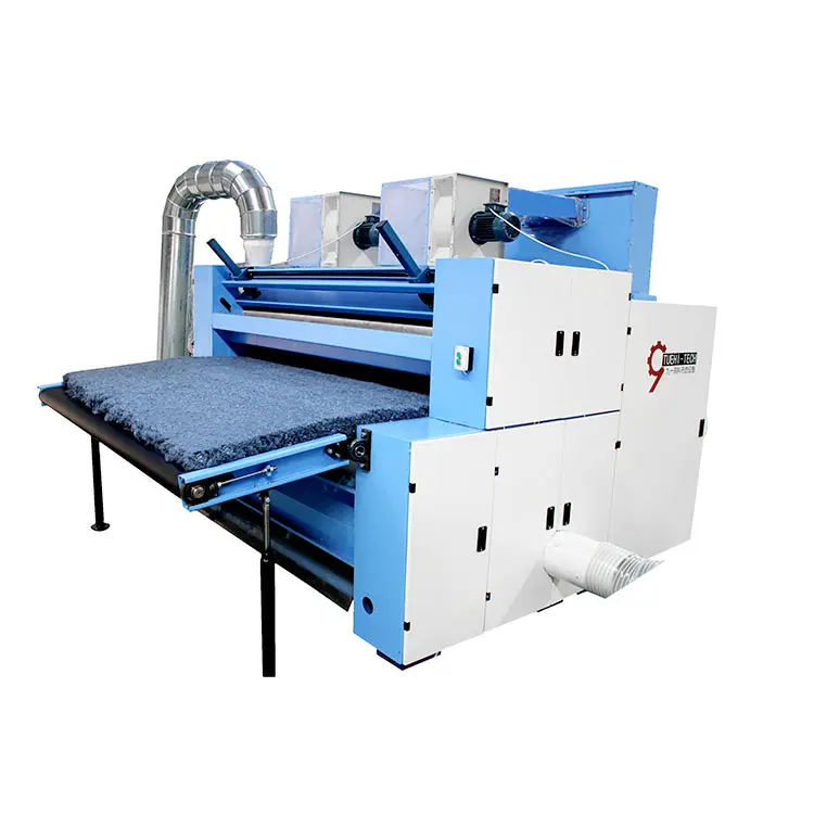 Máquina de aireación adecuada para todo tipo de fibras naturales y artificiales, sistema avanzado de succión de aire y ventilación