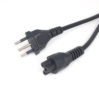 Câble d'alimentation SYONG 0,75 mm² 3*0,2*24 à 3 broches, fiche Schuko BR, câble BR BC OD 6,8 mm, câble d'alimentation BR IEC C13, conducteur de qualité supérieure, câble d'usine