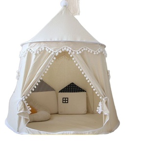 Tente de jeu en tissu pour enfants Princess House Castle, pour les enfants de 3 à 6 ans, jouet d'éveil intérieur - Product Image 1
