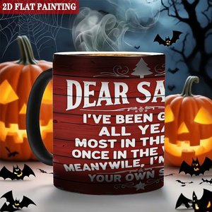 Mug en céramique 11oz, tasse thermosensible changeant de couleur, noir givré, pour pique-nique en plein air, fête, boisson - Product Image 6
