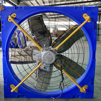 Ventilateur axial haute efficacité à faible bruit pour l'élevage laitier, équipement de refroidissement pour fermes bovines