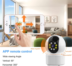 Mini Cámara PTZ con Doble Luz y Visión Nocturna, con Tarjeta de Memoria para Grabación, Seguimiento Humano Automático - Product Image 6