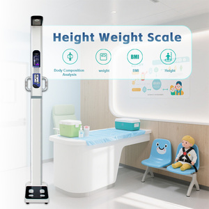 Báscula de Bolsillo al por Mayor de Fábrica con Pantalla Táctil LED de 7 Pulgadas, Composición Corporal, IMC, Personalización OEM/ODM, Certificación CE, Precisión de 0.1g - Product Image 1