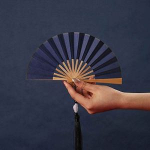 Mini Abanico de Mano de Bambú, Portátil, de Alta Calidad, Hecho a Mano en China, con Diseño Personalizado para Niños - Product Image 5