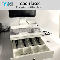 Nouvel arrivage : Terminal de point de vente numérique YiKL 14 pouces à prix abordable avec tiroir-caisse, processeur Intel, système d'exploitation Windows et garantie d'un an