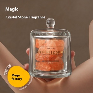 Difusor de aromaterapia orgánico hecho a mano 100% de gama alta, adorno de cristal de piedra, caja de regalo moderna en forma de corazón, fragancia de larga duración - Product Image 5