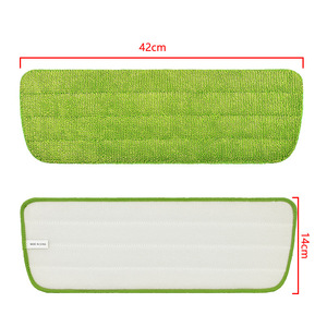 Paños de microfibra rectangulares de repuesto para mopa a vapor, juego multicolor para limpieza de pisos del hogar - Product Image 2