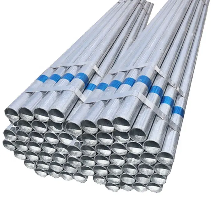 Tubos redondos de acero galvanizado en caliente de alta calidad ASTM A106 A36 A53 a la venta en fábricas chinas con precios personalizables