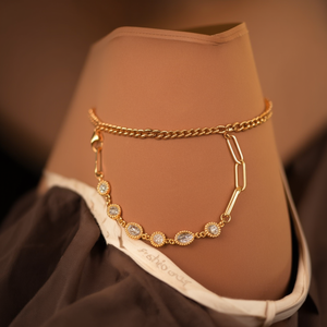 PXK-0234 สร้อยข้อมือแฟชั่นแบบโซ่และแบบเชื่อมต่อ - Product Image 3
