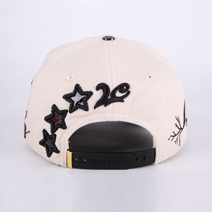 Benutzer definierte <span class=keywords><strong>5</strong></span> <span class=keywords><strong>Panel</strong></span> Logo gestickte Damen gebogene Krempe Gorras Sport Baseball Hut Kappe für Männer - Product Image 4