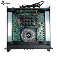 Amplificador de Potencia de Audio Estéreo Aarhus SY-4300 2U Clase H de 4 Canales y 300W*4 para Música Ambiental en Supermercados