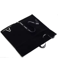 Sac à poussière en velours personnalisé avec logo, pour chaussures, vêtements, emballage cosmétique, sac à poussière en velours de luxe pour extensions de cheveux
