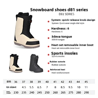 Raquettes à neige pour hommes et femmes, bottes d'hiver pour femme, imperméables, antidérapantes, chaudes, pour le snowboard et le ski