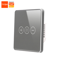 Interrupteur intelligent TYSH Google Alexa Tuya pour la maison connectée, contrôle à distance par application, variateur de lumière Zigbee