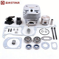 Pièces détachées pour tronçonneuse Husq272 72.2cc, kit cylindre-piston premium et carburateur pour entretien, vente en gros