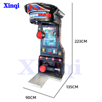 Hot Sale Hochwertige münz betriebene Sportgeräte für Amusement Kick and Boxing Punch ing Game Machine Amusement Arcade