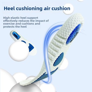 Semelles de sport avec coussin d'<span class=keywords><strong>air</strong></span> Poron Zoom, absorption des chocs sur toute la paume, semelles à haute résilience pour le basketball et la course à pied - Product Image 4