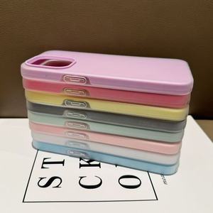 Nouvelle coque antichoc transparente en TPU deux-en-un couleur bonbon pour <span class=keywords><strong>iPhone</strong></span> 17 Air, compatible <span class=keywords><strong>iPhone</strong></span> 16 15 14 13 12 Pro Max - Product Image 3