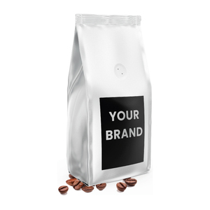 Nhãn Hiệu Riêng 500G Túi Vừa Rang 50% Arabica 50% Robusta Decaffeinated Toàn Bộ Hạt Cà Phê Cho Nhà Văn Phòng Hoặc Horeca - Product Image 4