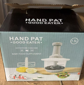 <span class=keywords><strong>Picadora</strong></span> <span class=keywords><strong>de</strong></span> Alimentos <span class=keywords><strong>Manual</strong></span> <span class=keywords><strong>de</strong></span> Prensa a Mano para Ajo y <span class=keywords><strong>Cebolla</strong></span>, Trituradora <span class=keywords><strong>de</strong></span> Carne, <span class=keywords><strong>Picadora</strong></span> <span class=keywords><strong>de</strong></span> Verduras, Frutas y Hierbas sin Esfuerzo con Bol Grande <span class=keywords><strong>de</strong></span> 1.5L - Product Image 5