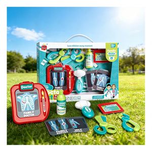 Juego de Juguetes de Doctor para Niños, Equipo Médico, Juego de Imitación, Juego Educativo de Roles, Juguetes de Aprendizaje, Regalo - Product Image 1