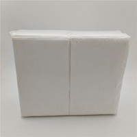 Serviettes de table jetables 2 plis, 4 plis, style sac, en pure pâte vierge, pour restaurants