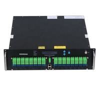 Amplificador Óptico EDFA WDM IP de 32 Puertos, Alta Potencia, Múltiples Salidas, FTTH, FTTx, CATV, Red PON, Configuración Personalizada HONDAO