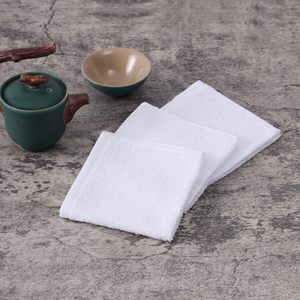 100% cotton dệt Terry Trắng khăn bếp khăn lau chén trà siêu mềm rất thấm hút thân thiện với môi trường đa chức năng - Product Image 4