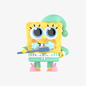 POP MART-Figuras de <span class=keywords><strong>Bob</strong></span> <span class=keywords><strong>Esponja</strong></span>, Juguetes Coleccionables de PVC, Caja Ciega Original, De La Tienda Oficial - Product Image 4