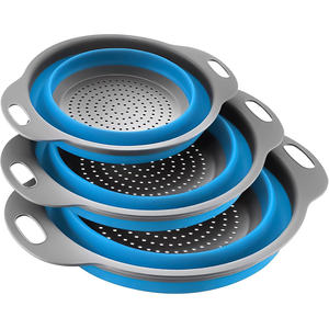 Au-dessus de l'évier Passoires Évier de cuisine Panier à fruits Passoire d'évier extensible Filtre de cuisine durable en plastique - Product Image 1