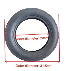 Roue de scooter de 10 pouces, pneu 10x2.50 pour scooter <span class=keywords><strong>électrique</strong></span> Mijia Xiaomi M365, <span class=keywords><strong>pièces</strong></span> de rechange, accessoires, roue 10*2.5 - Product Image 4