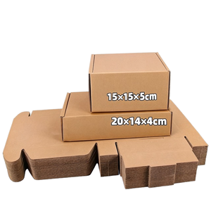 Caja de Cartón Corrugado Ecológica con Logotipo Personalizado, Caja de Envío de Papel Reciclado, Embalaje Duradero para Comercio Electrónico, Venta al Por Mayor - Product Image 1