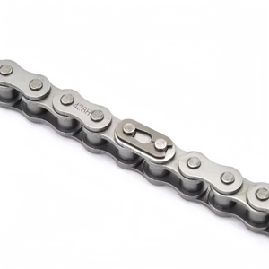Cadenas de Transmisión Estándar de Acero al Carbono, Paso de 12.7 mm, <span class=keywords><strong>Cadena</strong></span> de Rodillos ANSI 428, <span class=keywords><strong>Cadena</strong></span> de Motocicleta <span class=keywords><strong>428H</strong></span> para Tiendas de Materiales de Construcción - Product Image 2