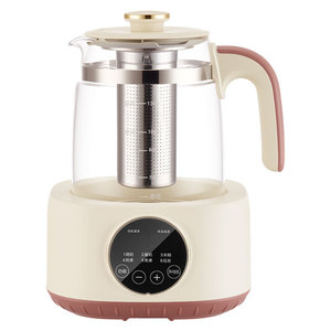 Multifunctional Health Pot 1.1-1.5L Electric Temperature Control Milk Warmer Tea Kettle Glass Automatic Shut Off - Product Image 1