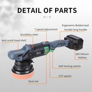<span class=keywords><strong>Polisseuse</strong></span> <span class=keywords><strong>sans</strong></span> <span class=keywords><strong>fil</strong></span> <span class=keywords><strong>sans</strong></span> brosse Outils nus Seulement Nettoyage de <span class=keywords><strong>voiture</strong></span> <span class=keywords><strong>Polisseuse</strong></span> Outils <span class=keywords><strong>Polisseuse</strong></span> - Product Image 6