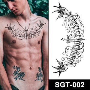 Calcomanía <span class=keywords><strong>de</strong></span> tatuaje <span class=keywords><strong>para</strong></span> hombre, diseño <span class=keywords><strong>de</strong></span> dragón, resistente al agua, temporal, <span class=keywords><strong>para</strong></span> <span class=keywords><strong>pecho</strong></span>, brazo y hombro - Product Image 5