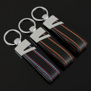 <span class=keywords><strong>Porte</strong></span>-clés de <span class=keywords><strong>voiture</strong></span> en cuir imprimé numérique réglable de luxe de style nouveau pour les voitures AMG <span class=keywords><strong>BMW</strong></span> M - Cadeau de bienvenue - Product Image 1