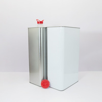 Bidon métallique vide de 1 gallon (4L, 5L) pour huile moteur, type F, pour l'entretien automobile