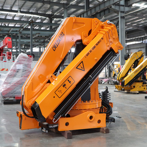 Prix d'usine OEM Grue à flèche articulée montée sur camion de 1 à 12 tonnes, grue hydraulique à bras pliant pour la construction et les travaux d'ingénierie - Product Image 2